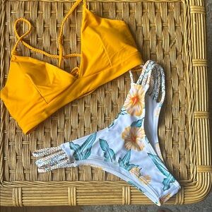 Gorgeous Tropical Bikini Set